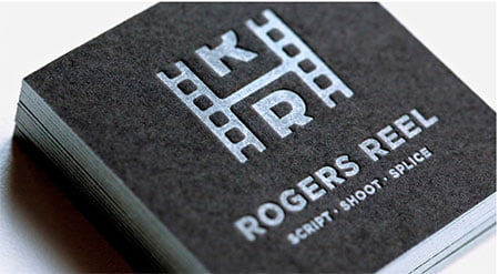 18 letterpress business card