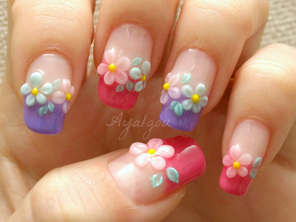 30+ Beautiful 3D Nail Art Design Ideas | EntertainmentMesh