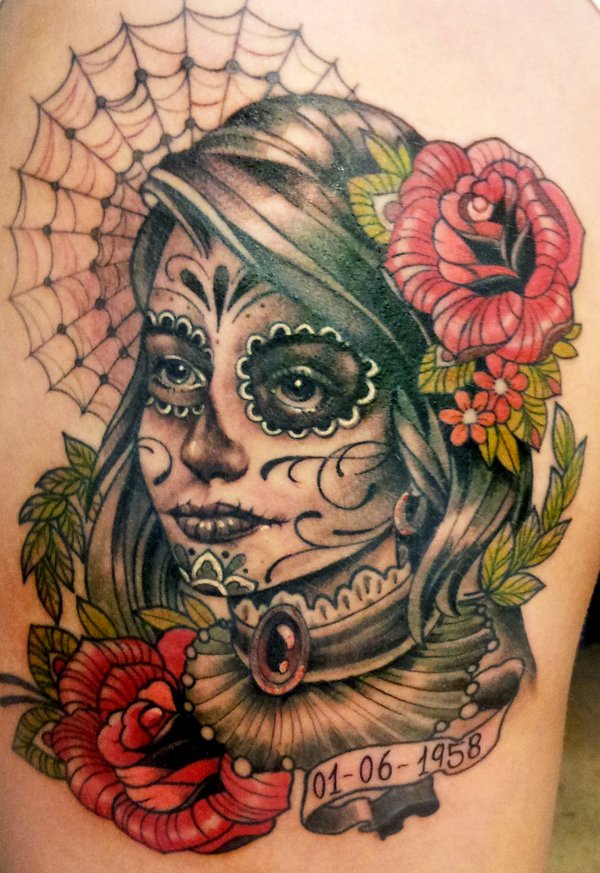 40+ Day of the Dead Tattoo Designs for Inspiration EntertainmentMesh