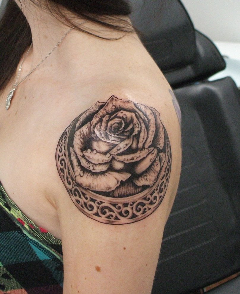 Rose Artwork Tattoo