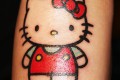 13 hello kitty tattoo design