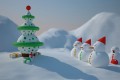 Snowman_Christmas_by_UNKWinc