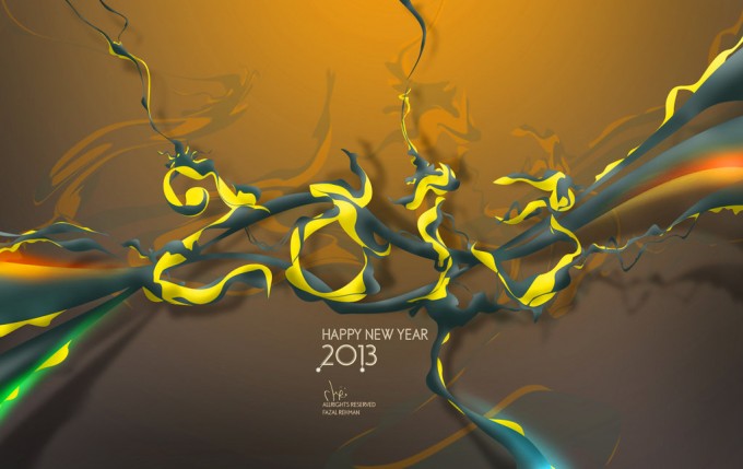 Happy New Year 2013 Wallpaper