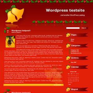 ‘Christmas bells’ theme