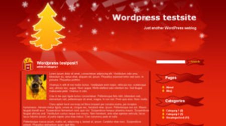 ‘Christmas tree’ theme