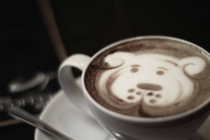 coffee - dog art
