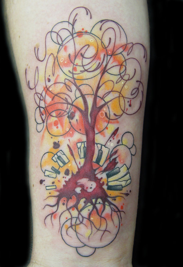 Love for music tattoo designs