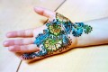 Glittery glitter and Henna