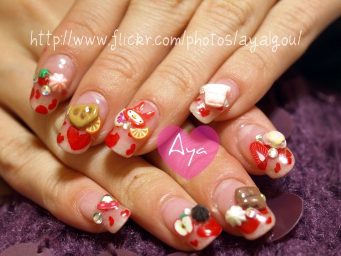 Cute Valentine's Day Nail Art Cute Valentine's Day Nail Art
