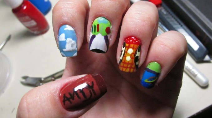 Toy Story Nails Toy Story Nails
