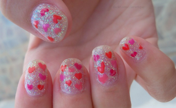 Cute Valentine's Day Nail Art Cute Valentine's Day Nail Art