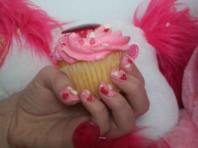 Cute Valentine's Day Nail Art Cute Valentine's Day Nail Art