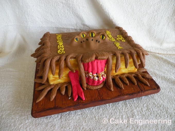 Monster book of Monsters cake
