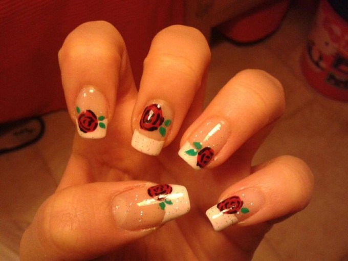 Cute Valentine's Day Nail Art Cute Valentine's Day Nail Art