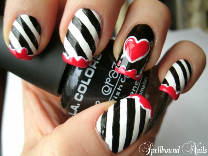 Cute Valentine's Day Nail Art Cute Valentine's Day Nail Art