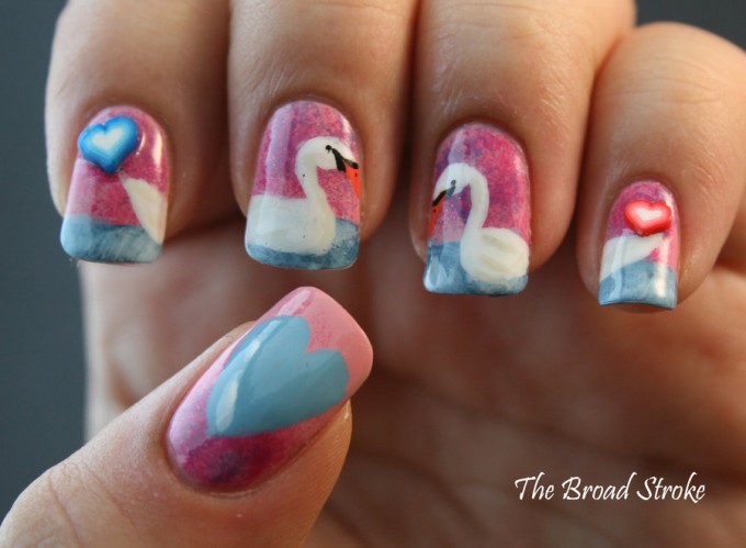 Cute Valentine's Day Nail Art Cute Valentine's Day Nail Art