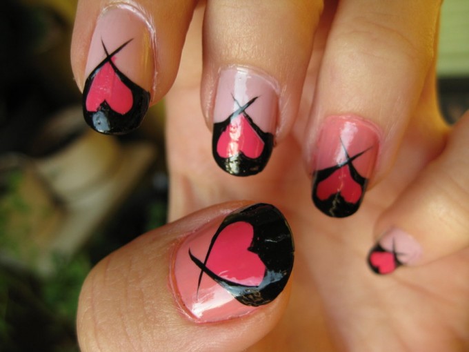 Cute Valentine's Day Nail Art Cute Valentine's Day Nail Art