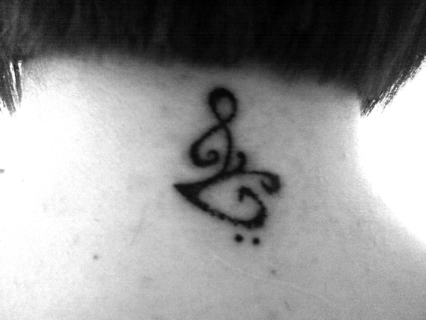 Love for music tattoo designs