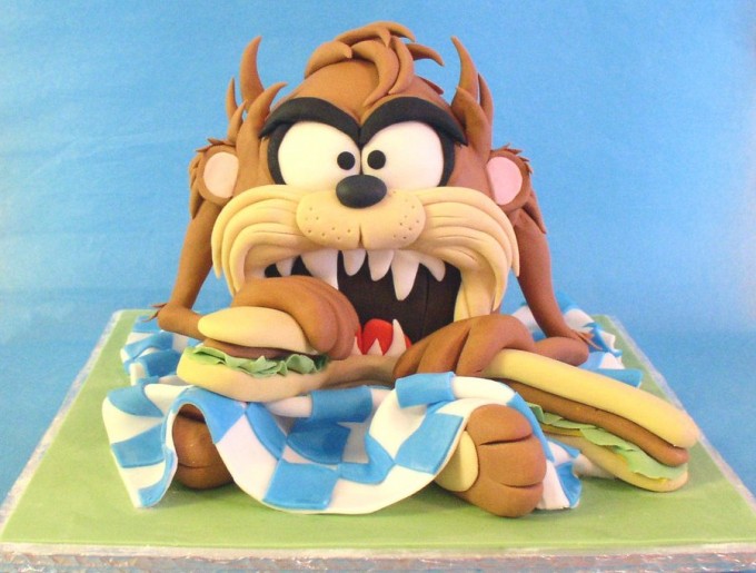 Tazmanian Devil Cake