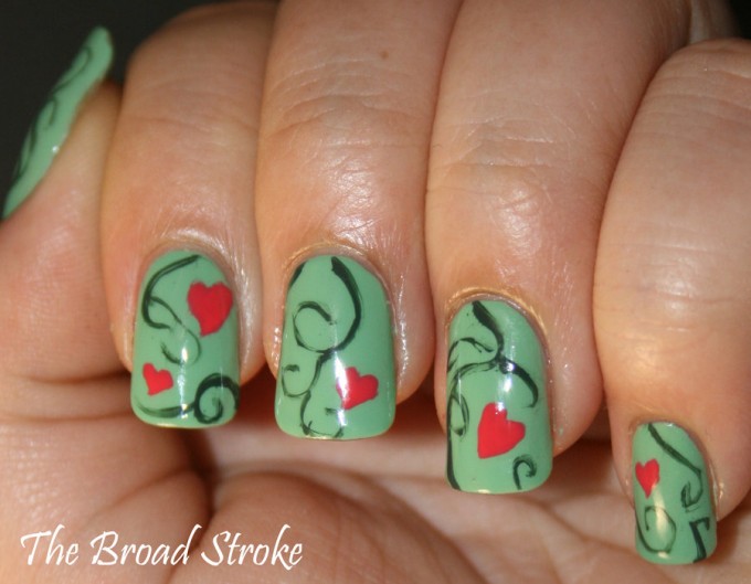 Cute Valentine's Day Nail Art Cute Valentine's Day Nail Art