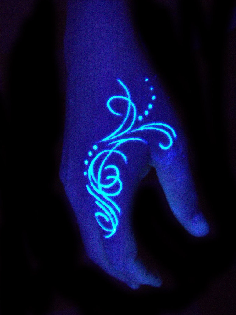 20+ Impressive Blacklight UV Tattoo Designs EntertainmentMesh