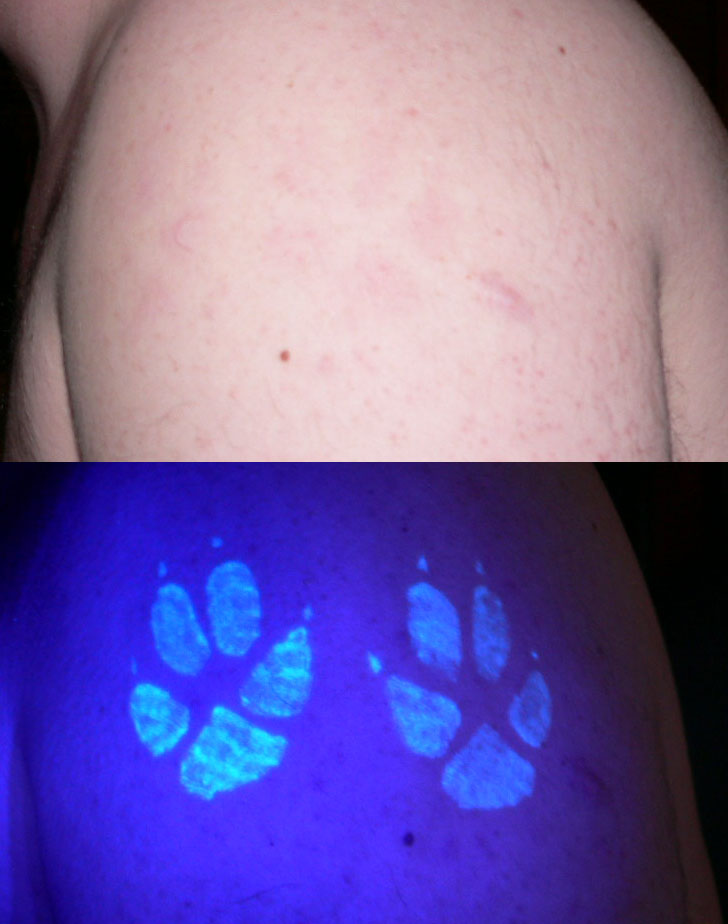 20+ Impressive Blacklight UV Tattoo Designs ...