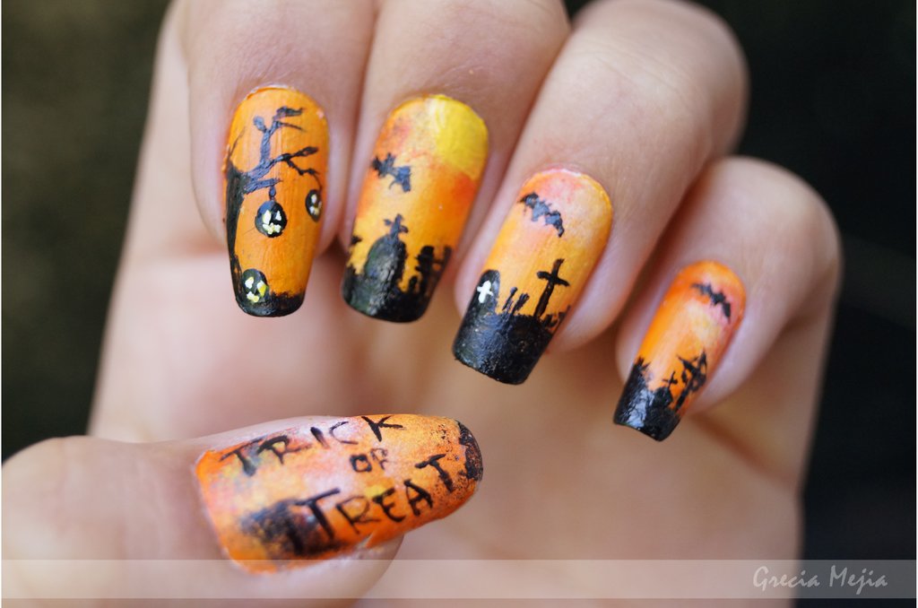 4. Ghostly Nail Designs for Spooky Season - wide 2