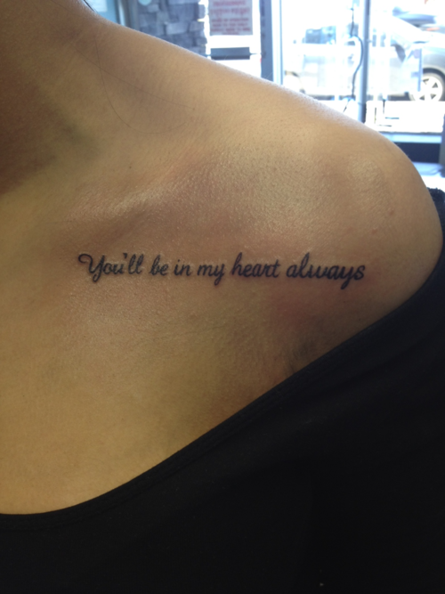 Disney Tattoos Cute Quotes. QuotesGram