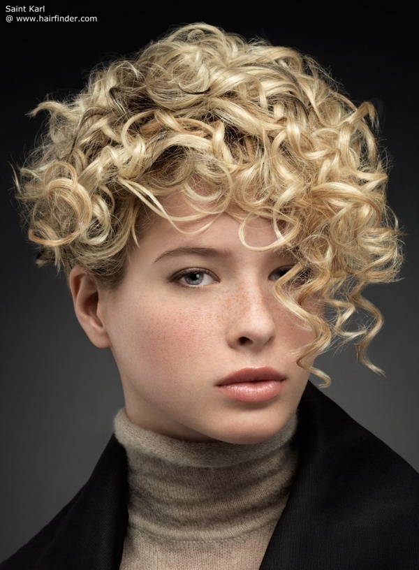 35 Cute Hairstyles For Short Curly Hair Girls ...