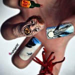best spooky-scary Halloween nail art design ideas 2015