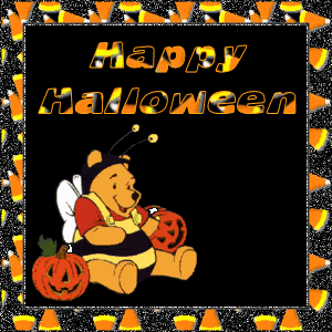 Happy Halloween Wishes Winnie Pooh