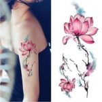 Watercolor Flower Tattoo
