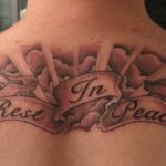 Rest In Peace Tattoo Design