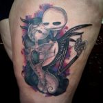 jack and sally couple tattoos