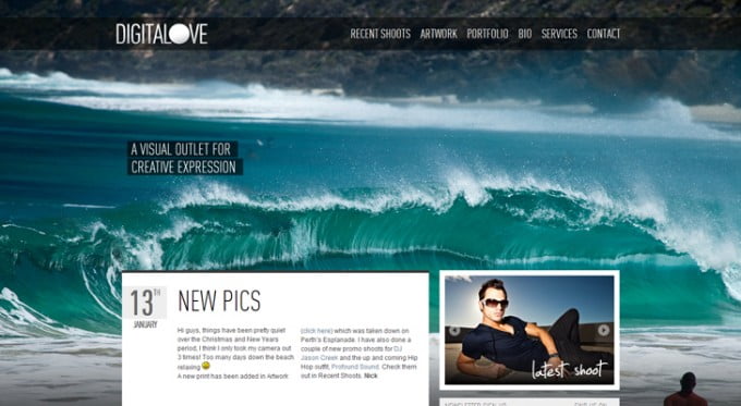 Full Screen Website Background