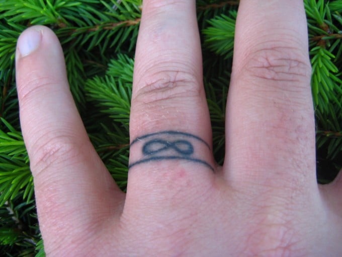 Wedding Ring Tattoo Wedding Ring Tattoo
