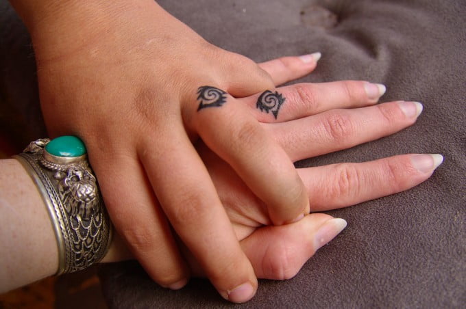 Wedding Ring Tattoo Wedding Ring Tattoo