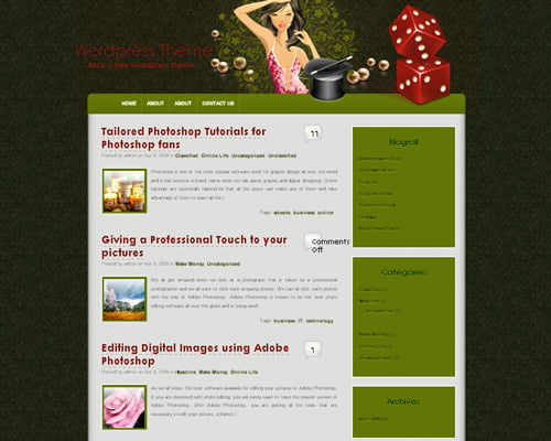 23 Beautiful Free WordPress Themes