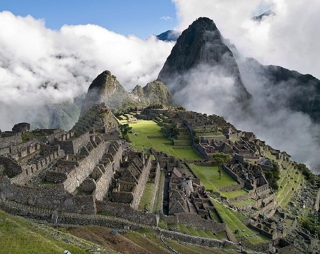 ancient incan city of machu picchu
