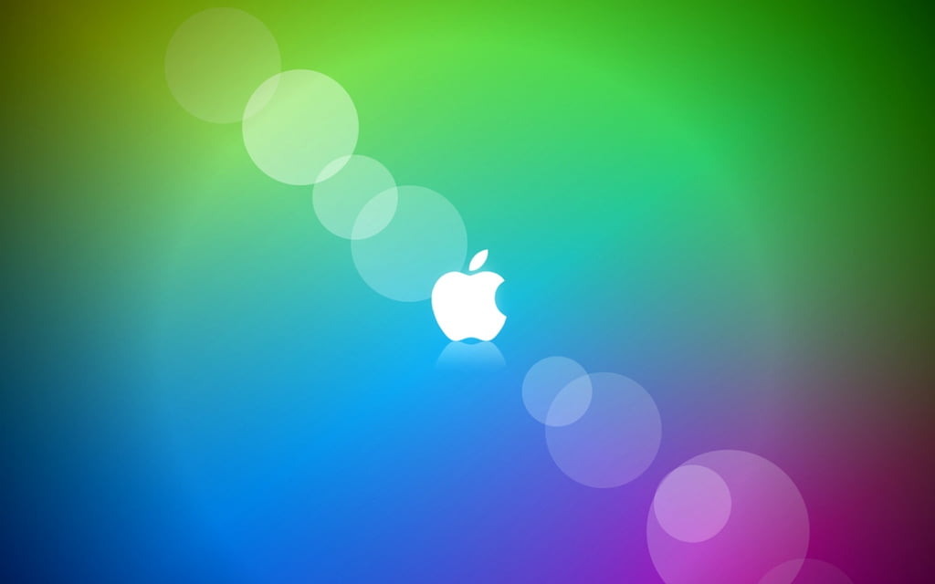 colored apple live wallpaper