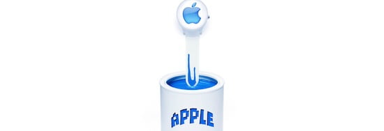 mac logo metal