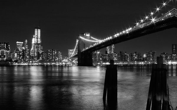 night bridge view