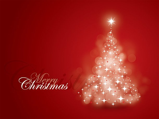 red christmas wallpaper