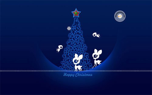 happy christmas wallpaper