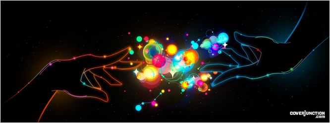 colorful connection facebook cover
