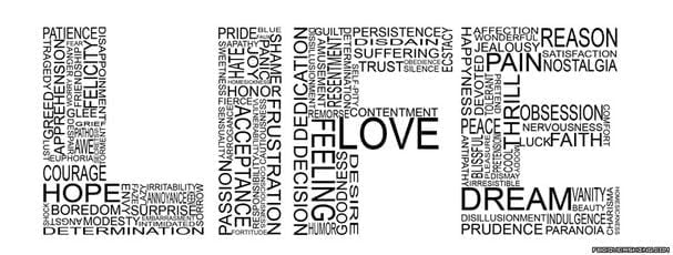 life typography facebook cover