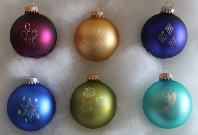 my_little_pony_christmas_ornaments_by_yukizeal-d5gvpek
