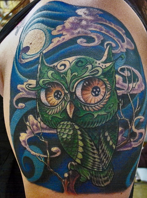 owl_tattoo_by_optimuspint Owl Tattoo Design