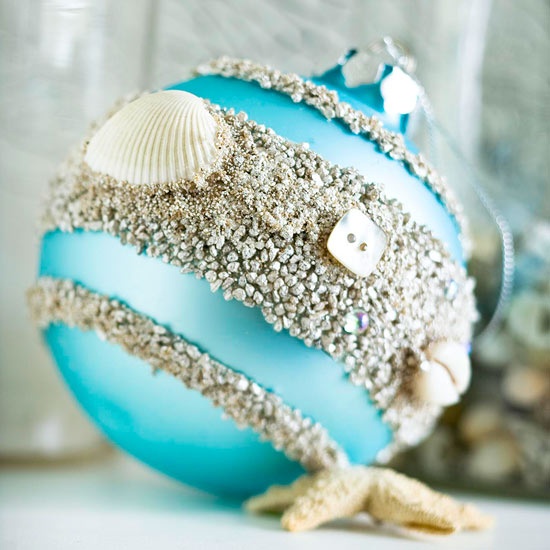 seashell christmas tree ornaments