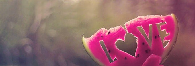 watermelon love facebook cover